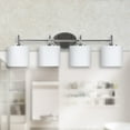 thumbnail image 2 of F11004-80-Sunset Lighting-4 Light Wall Sconce   Bright Satin Nickel Finish with Opal Glass, 2 of 4