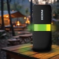 thumbnail image 4 of ION 40-Watt Sport Orbix Outdoor-Ready Portable Bluetooth Rechargeable Speaker with 360° LED Light Ring, TWS, USB, Strap, up to 8 Hours of Play Time, 4 of 13
