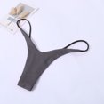 thumbnail image 4 of Azrian Women's Sexy G-string Pants Low Double Layer Bikini Women's Underwear 35-70 Kg Sexy Underwear Soft Stretch Underwear, 4 of 5