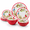 Winter Birds, variant on 12 Piece Winter Birds Dinnerware Set for 4, Outdoor Dishes with Festive Red Accents
