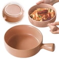 thumbnail image 2 of Ceramic Soup Bowls with Handles for French Onion Soup, 6In Porcelain Soup Crocks Oven And Microwave Safe for Stew Chili Or Cereal, Dishwasher Safe Individual Serving Bowl Harlik, 2 of 7