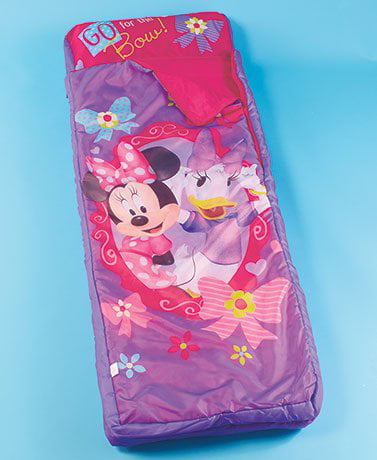 Disney Licensed Camping Slumber Sleeping Bag Kids Boys Girls w/ Carry Drawstring 