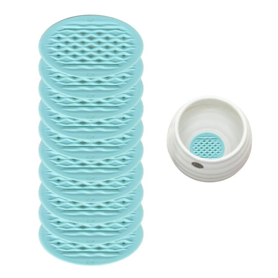 BELUPAI 10Pcs Flower Pot Bottom Net Succulent Leak-Proof Soil Insect-Proof Gasket Flower Pot Bottom Breathable Gardening Tools