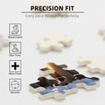 thumbnail image 4 of 500 Piece Adult Jigsaw Puzzle Two Adorable Seal Pups In Snowy Winter Wonderland Challenging And Relaxing Puzzle For Adults Fun Brain Teaser Great Gift Idea Unique Home Decor, 4 of 7