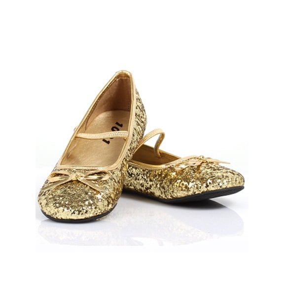 Sparkle Ballerina (Gold) Child Shoes X-Large (4/5)