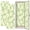 Color 4, variant on 2 Pcs School Locker Magnetic Wallpaper 12" x 36" Tropical Green Botanical Leaves Ferns Small Floral Reusable Removable Locker Accessories Back to School Supplies