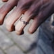 thumbnail image 4 of Anillos de pareja de espinas irregulares Punk para hombres y mujeres, anillo de dedo ajustable, personalidad de Hip-hop Retro, regalos de joyería para amantes, moda, 4 of 4