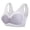 Grey, variant on Breezora Women's Plus Size Breathable Mesh T Shirt Wireless Soft Comfort Support Bra for Daily Wear and Everyday Activities
