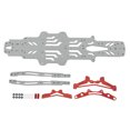 thumbnail image 2 of Accessoire de Mise à Niveau de Voiture RC, Châssis de Course de Dérive Creux Design RC avec des Écrous pour l'Argent Extérieur, 2 of 8