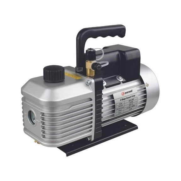 Everwell 5.0 CFM 1/3 HP 1-Stage Vacuum Pump 115-220V/50-60HZ