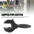 thumbnail image 3 of Cortador De Tubos, Corte Suave Y Preciso De Acero, Cortador De Tubos De Cobre Con Trinquete De Rango De 6 A 23 Mm, Multifuncional Para Plomería, Reparaciones De Calefacción, 3 of 7