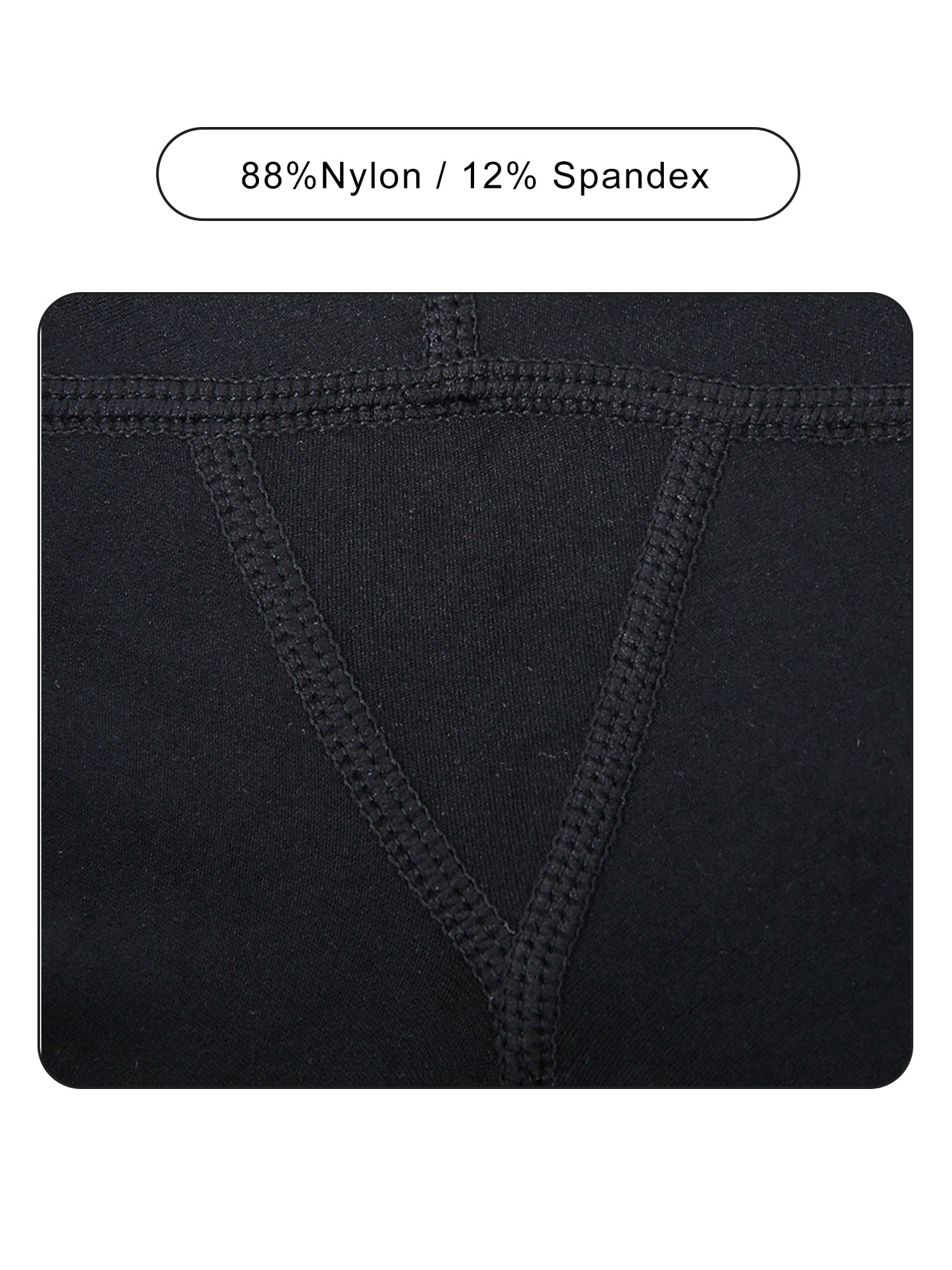 Stelle Women's Capri Yoga Pants with XX-Large, Cotton Like Softness-black