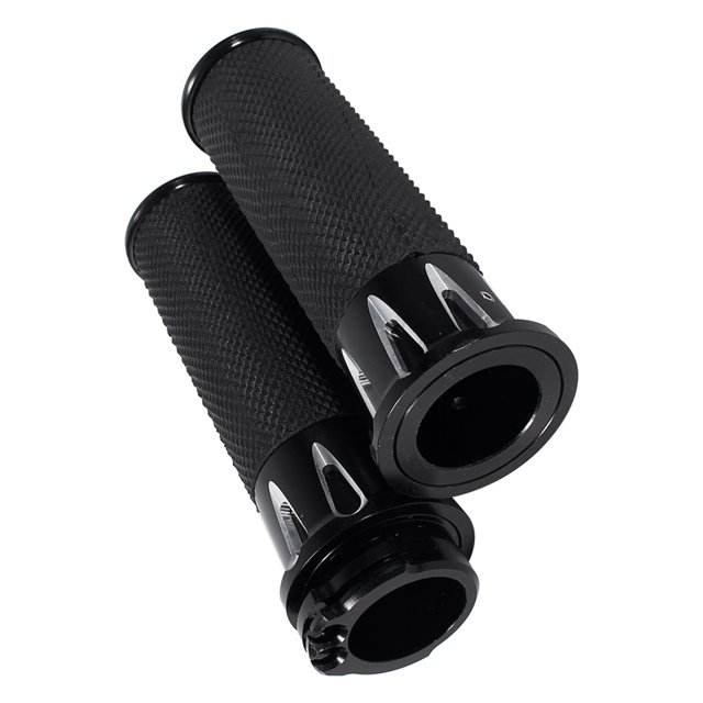 Motorcycle Handlebar Sleeve, Motorbike Hand Grips 2PCS 25mm Replacement For VRSC XL XRDyna Softail 96- For Maintenance