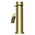 thumbnail image 5 of Camile Single Handle Lavatory Faucet With Drain Kit Included In Brushed Gold, 5 of 7