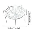 thumbnail image 2 of Fruit Bowl Spider Web Storage Basket Halloween Snack Bowl Vegetable Bowl Bread ContainerFor Halloween Christmas Snack Storage for Sweets and Decoration for Dining Room, 2 of 4