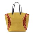 thumbnail image 2 of dajkiuy Women's Soccer Canvas Tote Bag,Sports Beach Bag Casual Oversized Practical Bag For Shopping And Work, 2 of 3