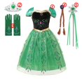 thumbnail image 1 of Disfraz de la reina de las nieves para niña, vestido de princesa de Frozen para fiesta de Carnaval y graduación, 2023, 1 of 4