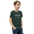 thumbnail image 2 of Limited Edition Shirt for Kids – Unique, Trendy & Stylish T-Shirt for Boys & Girls, Youth Short Sleeve T-Shirt (Heather Forest, M), 2 of 3