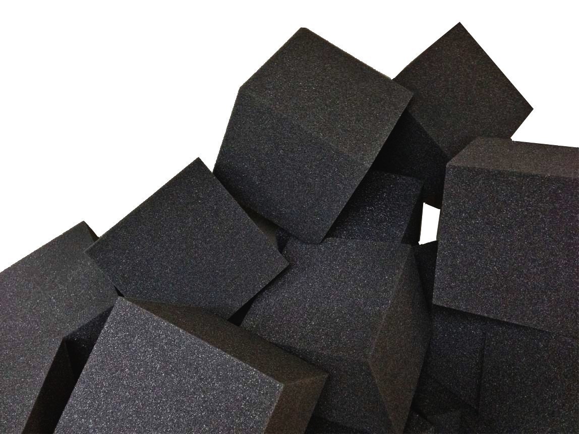 Foam Pits Blocks/Cubes 1000 Pcs. (Charcoal) 6x6x6 (1536) 