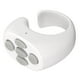 thumbnail image 1 of M Buder Control Remoto Bluetooth Multifunción Diseño Anillo Obturador Inalámbrico para Selfies Fotos y Videos Compatible con Teléfonos Inteligentes Color Blanco (3.2 cm / 1.25 inches), 1 of 9