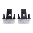 thumbnail image 5 of 1 Pair 18 Led License Number Plate Lights Lamp For Peugeot 206 207 307 308 406 Citroen C3/c4/c5/c6, 5 of 5