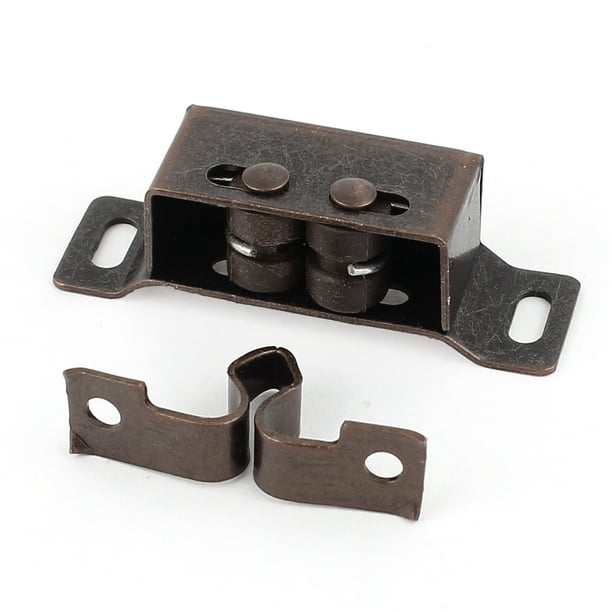 Unique Bargains Wardrobe Door Double Ball Roller Catch Latch