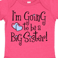 thumbnail image 4 of Inktastic Heart New Big Sister Girls Baby Bodysuit, 4 of 5