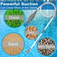 thumbnail image 3 of Hot Tub Vacuum Manual Cordless Spa Vac - Inflatable Hot Tub Cleaner with Constant Suction, Spa Wand Pool Vacuum, 10FT Handheld Flexible Hose with 3 Adjustable Heads for Dirt, Grass, Debris (Gray), 3 of 15