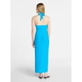 thumbnail image 2 of No Boundaries Halter Maxi Dress, Women's & Women's Plus Sizes XXS-4X, 2 of 4