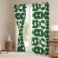 thumbnail image 3 of Homewish Vintage Green Minimalism Black Out Curtains, Chic Abstract Ombre Curtains Pack of 2 (42x63 Each), Teens Kids Adult Bedroom Curtains, Curtains and Drapes Decor, 3 of 6