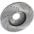 thumbnail image 2 of New Vented Brake Disc Compatible With Ford Lincoln Mazda Fusion Sport 6 Cyl 3.5L Fusion SEL 6 Cyl 3.0L 6 GT 4 Cyl 2.5L Fusion SE 4 Cyl 2.3L 2006-2013 By 42151 54142 145668 492745, 2 of 4