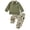 1-Army Green102, variant on Kiijoy Infant Boys Outfits Casual Polo Sweatshirt Camo Drawstring Pants Set, Sizes 0-24 Months