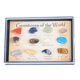 thumbnail image 1 of Kit de Gemas Minerales de de Cristal de 15 Piezas, con Hoja de Descripción E Información Educativa, 1 of 9