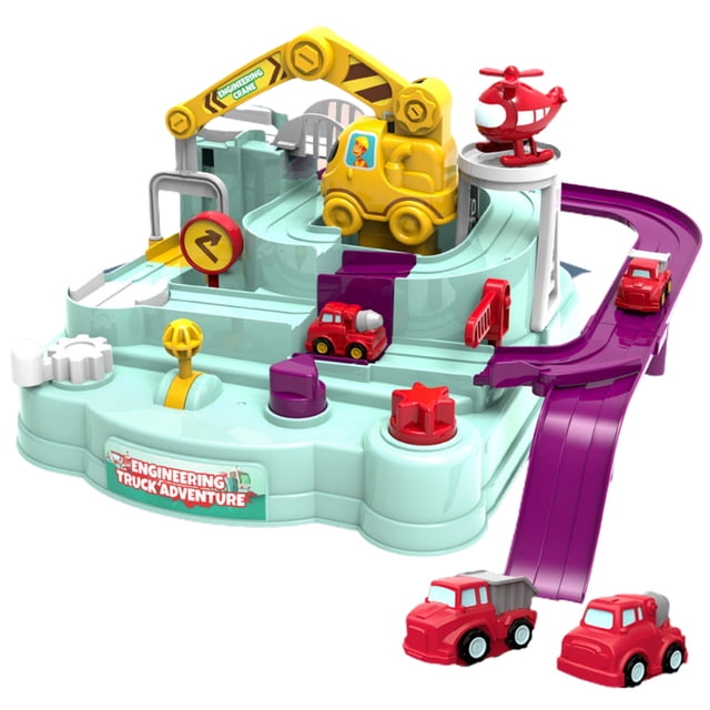 Pista De Carreras De Coches Juguete De Aventura De Coches Juguete De Carreras Interactivo Entre Padres E Hijos Inteligencia De Coches Juguetes Educativos Regalo Para Niños Mayores De 3 Años Yuarrent FN007655-01