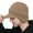 Khaki, variant on Men Winter Knitted Peaked Hat with Earmuffs Windproof Warm Earflap Hat Outdoor Cycling Baseball Hat Knitted Newsboy Hat with Visor