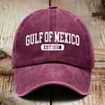 thumbnail image 2 of Vintage Print Washed Cap For Men And Women Adjustable Unisex Baseball Hat, 2 of 3