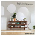 thumbnail image 6 of Better Bevel Frameless Oval Mirror, 22" x 28" Bathroom Wall Mirror w/Beveled Edge, 6 of 8