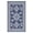 Dark Blue, variant on FairOnly 8'x10'Vintage Medallion Floral Outdoor Rug Waterproof Reversible UV Resistant Portable for Patio RV Camping,Brick Red