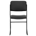 thumbnail image 5 of Flash Furniture Hercules Series Adult High-Density Vinyl Sled Base Stack Chairs, Set of 5, Black, 5 of 15