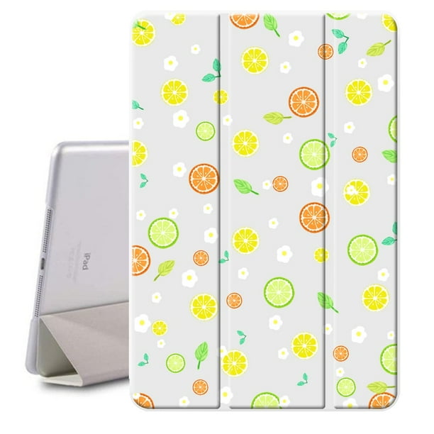 Case For Ipad 8th 9th Generation 10 2 Inch Aesthetic Ultra Slim Ipad Pro Case Fashion Vintage Style Perfect Fit Pu Leather Flip Fold Stand Tablet Case Cover Fruit Pattern Walmart Com