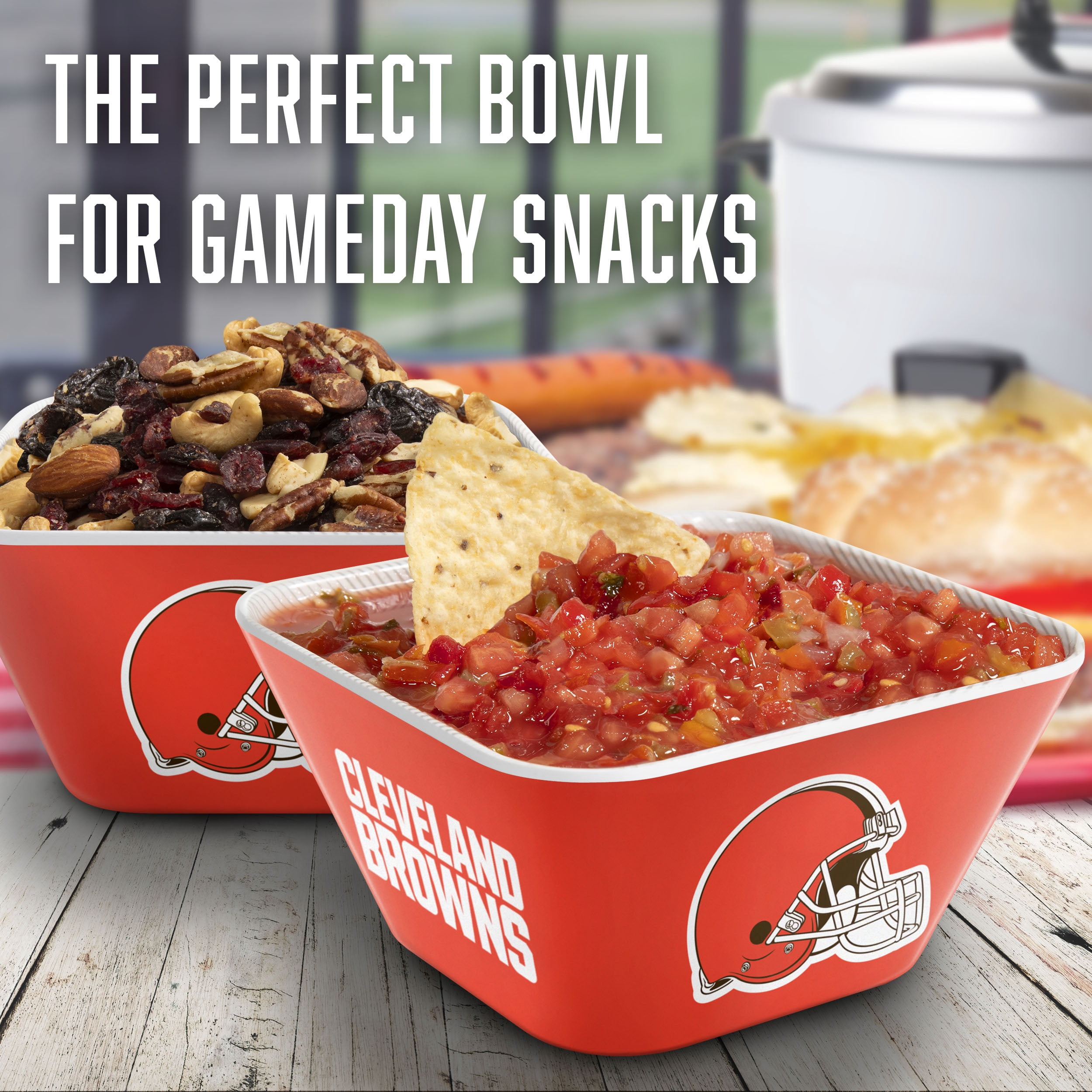 YouTheFan NFL Cleveland Browns Small Snack Bowl
