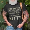 thumbnail image 3 of Personalized Birthday Gift Idea For Person Named Kitty Gift For Womens Unisex TShirt, 3 of 6