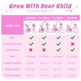 thumbnail image 5 of Korimefa 12 inch Girls Kids Bike Ages 3-6 Years Old Children, Toddler Bike with Training Wheels, Perfect for Beginner Riders Learning to Ride, Easy to Assemble, Pink, 5 of 12