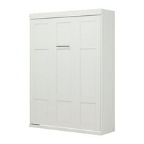 UrbanPro Modern 65-inch Queen Murphy Bed Sturdy in White