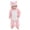 Pink-7YtvO, variant on OJSFQUFP Trick-or-Treat Outfit Baby Cos Clothes Kids Toddler Infant Hooded Romper Jumpsuit Halloween Cos Outfits