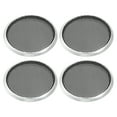 thumbnail image 1 of Unique Bargains 4 Pcs 1.5' Car Speaker Grills Cover Mesh Round 1.5 Inch Audio Subwoofer Protector Iron Silver Tone, 1 of 8