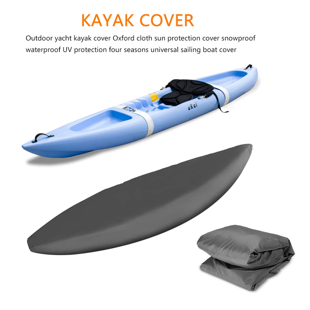 For Kayak Cover Canoe Boat Shield Waterproof Storage UV Resistant Heavy Duty 