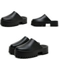 thumbnail image 2 of Womens Platform Mules Slip On Sandals Closed Toe Clogs Non-Slip Thick Sole Waterproof Slippers, 2 of 7