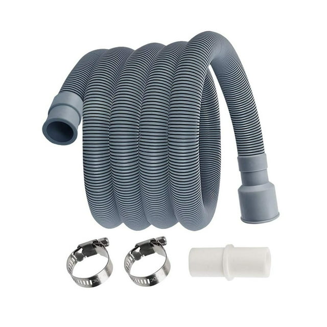 Washing Machine Dishwasher Drain Waste Hose Waste Water Outlet Expel Soft Tube Stretchable