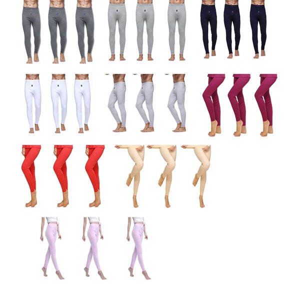 Man Thermal Underwear Pants Solid Color Comfortable Home Dormitory Autumn Winter Full Length Leggings School Inner Wear Warm Bottom Male Gray XL